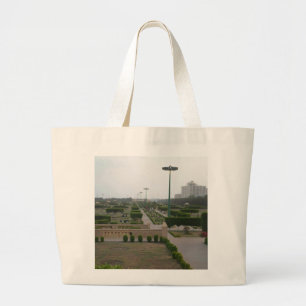 Grand Tote Bag Paysage Pittoresque du parc Benazir Imprimer