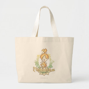 Grand Tote Bag PEBBLES™ en fleur de Lotus
