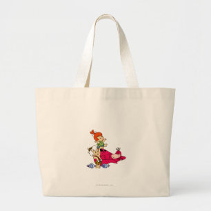 Grand Tote Bag PEBBLES™ et Bam Bam et Dino Playtime