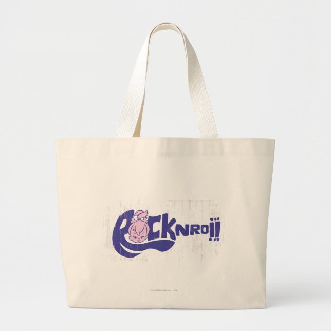 Grand Tote Bag PEBBLES™ Rock N Roll (Devant)