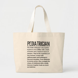 Grand Tote Bag Pédiatre
