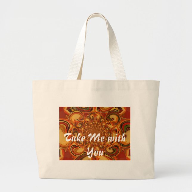 Grand Tote Bag Personnaliser (Devant)