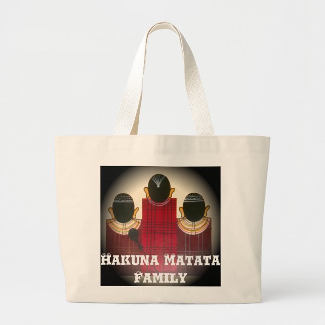 Grand Tote Bag Personnaliser (Devant)