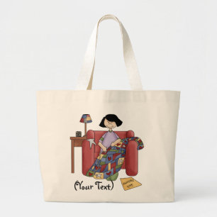 Grand Tote Bag Personnaliser Jumbo Fourre-tout