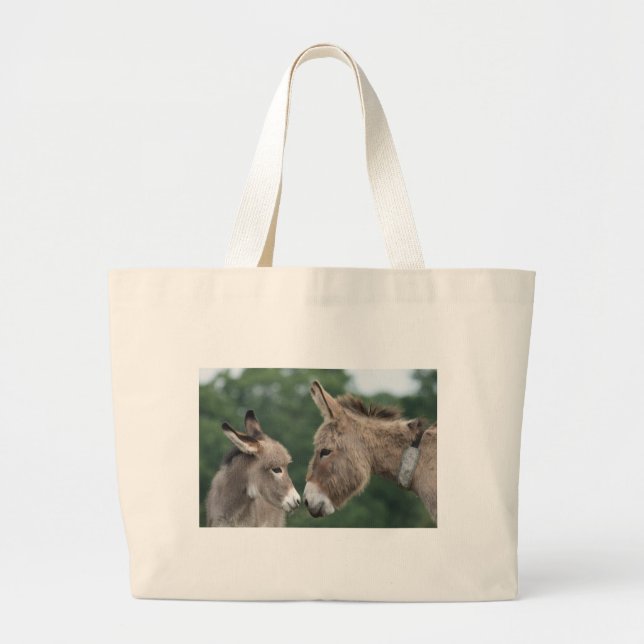 Grand Tote Bag Petit âne (Devant)