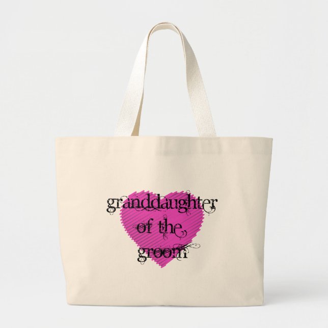 Grand Tote Bag Petite-fille de la chambre (Devant)