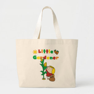 Grand Tote Bag Petits T-shirts et cadeaux de jardinière de fille
