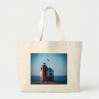 Grand Tote Bag Phare rond d'île