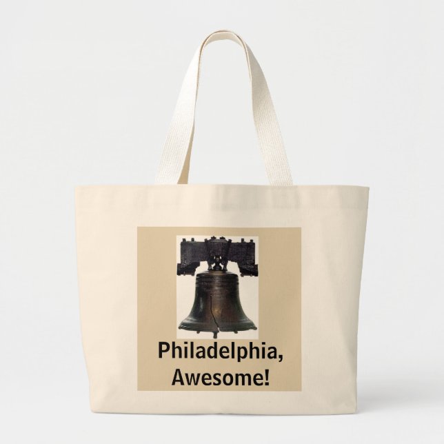 Grand Tote Bag Philadelphie, impressionnante ! /Sac fourre-tout à (Devant)