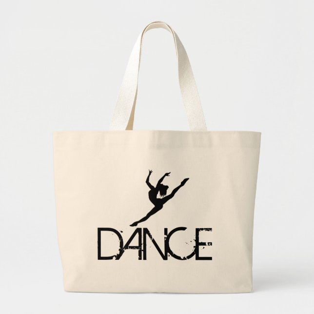 Grand Tote Bag PIC de danseur., DANSE (Devant)