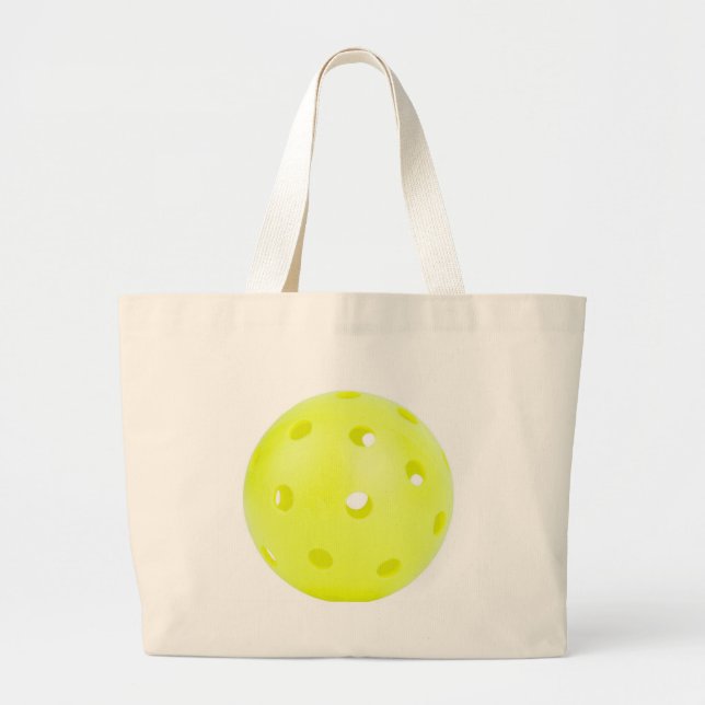 Grand Tote Bag Pickle BAll jaune (Devant)