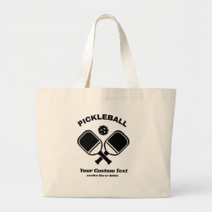 Grand Tote Bag Pickleball Club Pickleball Paddle & Ball Custom