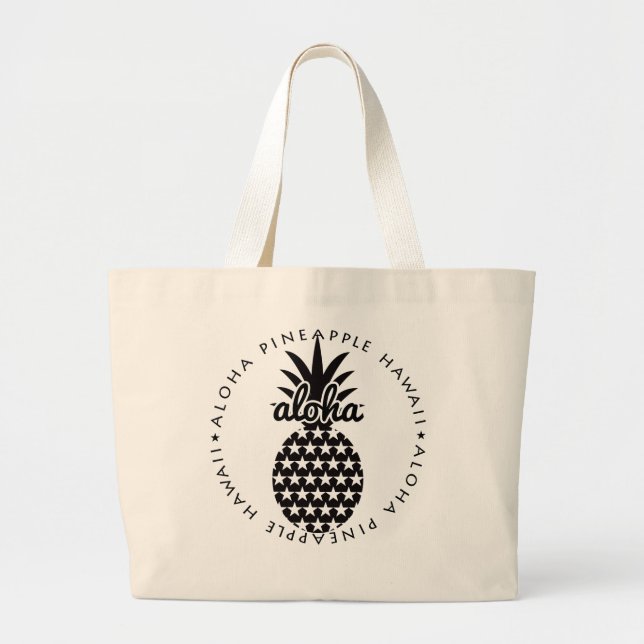 Grand Tote Bag pineapple(star)★049 (Devant)