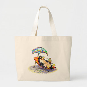 Grand Tote Bag pingouin de beaoh