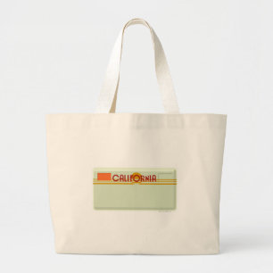 Grand Tote Bag Plaque d'écoute personnalisable