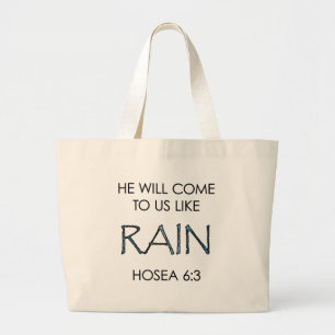 Grand Tote Bag Pluie