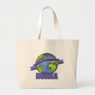 Grand Tote Bag Plus grand Nonna du monde