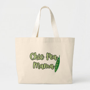 Grand Tote Bag Pois chic de Vegan amusant Mama Femmes