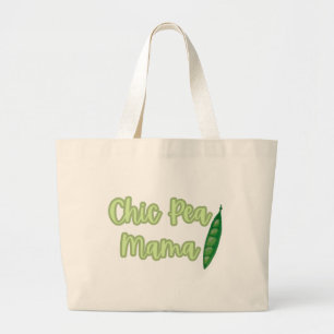 Grand Tote Bag Pois chic de Vegan amusant Mama Femmes