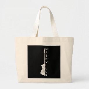 Grand Tote Bag Poison de Nashville Guitar Country Music Lovers
