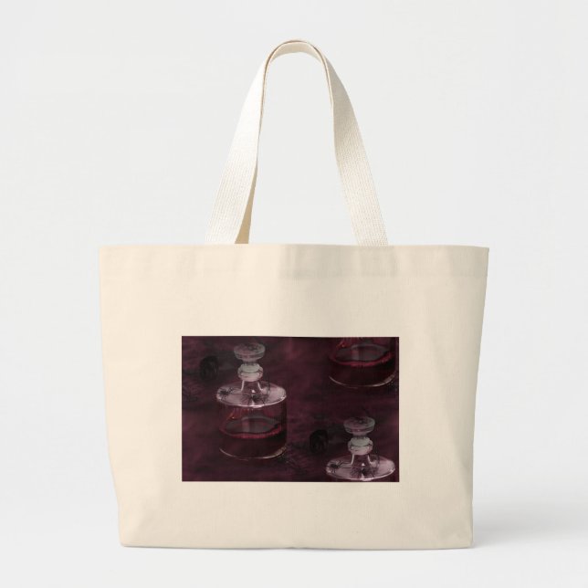 Grand Tote Bag poison halloween (Devant)
