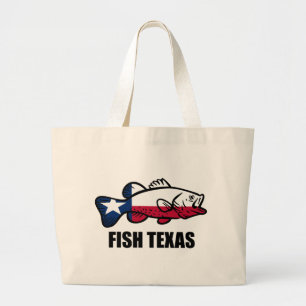 Grand Tote Bag Poisson Texas