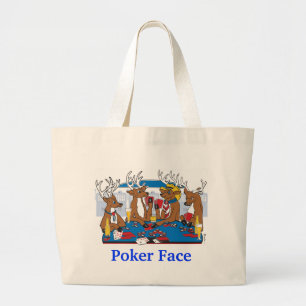 Grand Tote Bag Poker Face Deer