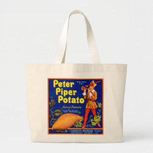 Grand Tote Bag Pomme de terre à pipi