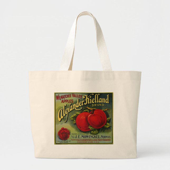 Grand Tote Bag Pommes d'Alexandre (Devant)