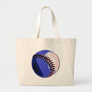 Grand Tote Bag Pop Art Baseball