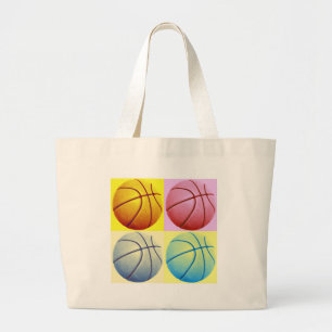 Grand Tote Bag Pop Art Basket