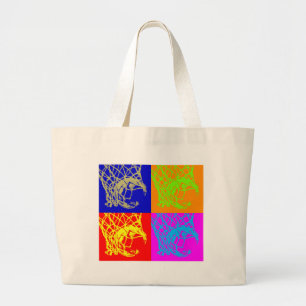 Grand Tote Bag Pop Art Basket