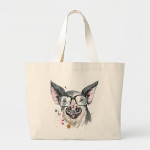 Grand Tote Bag Porc à la mode