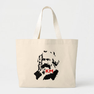 GRAND TOTE BAG PORTRAIT 1 DE KARL MARX
