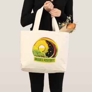 Grand Tote Bag Positivité du rayonnement
