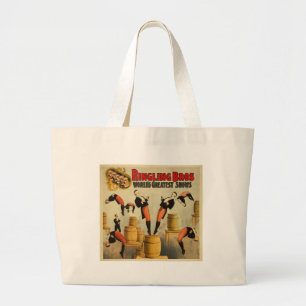 Grand Tote Bag Poster vintage Circus Sideshow