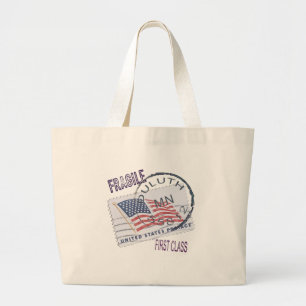 Grand Tote Bag Postmark Duluth 55812