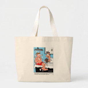 Grand Tote Bag Poulet & Varicelle Cadeaux Médicaux Drôles & Carte
