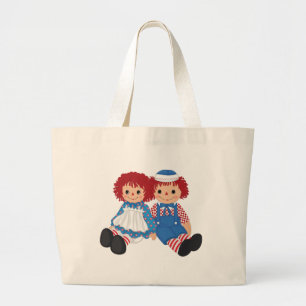 Grand Tote Bag Poupée de chiffon Fourre-tout