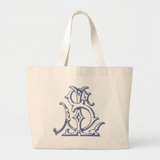 Grand Tote Bag Produit de monogramme de LS/SL