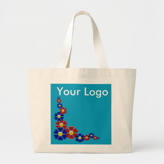 Grand Tote Bag Produits de promotion d'entreprise (Devant)