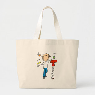Grand Tote Bag Professeur de musique