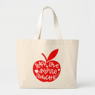 Grand Tote Bag Professeur Fourre-tout