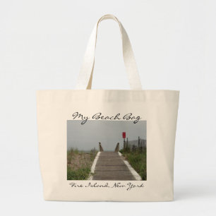 Grand Tote Bag Promenade à la plage