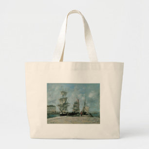 Grand Tote Bag Quai à Honfleur