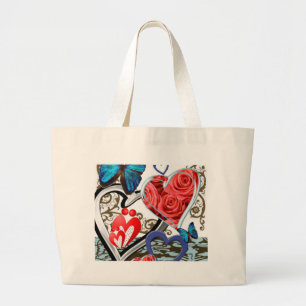 Grand Tote Bag Quelques unes de ma collection préférée de choses