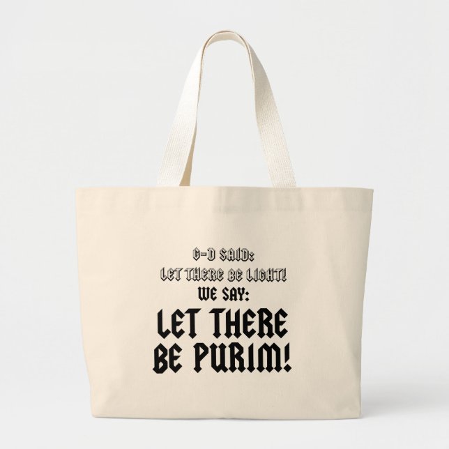 Grand Tote Bag qu'il y ait du pourri (Devant)