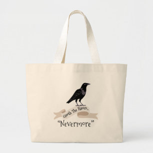 Grand Tote Bag Quitter Le Corbeau