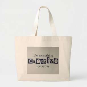Grand Tote Bag quotidien créatif