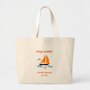 Grand Tote Bag Raja Ampat Luxe Sailing Exotique